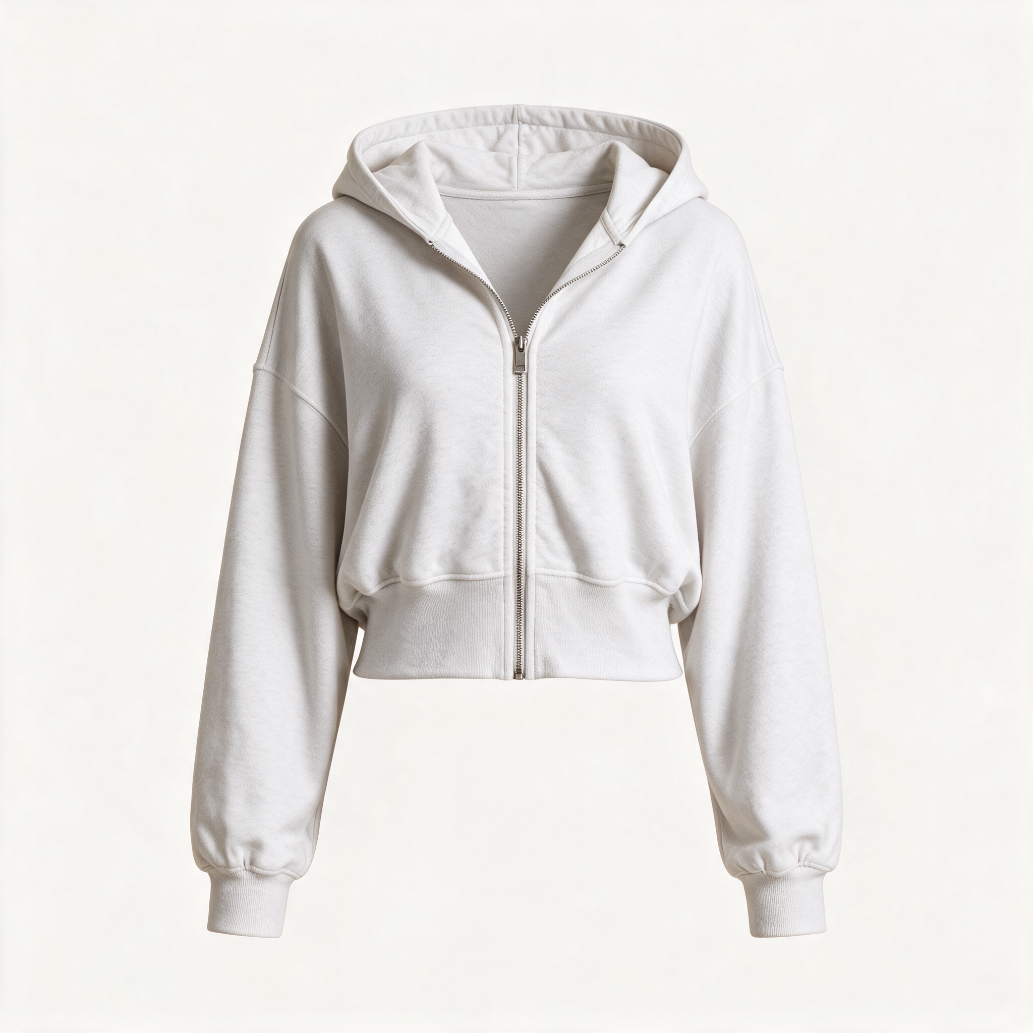Cropped hoodie