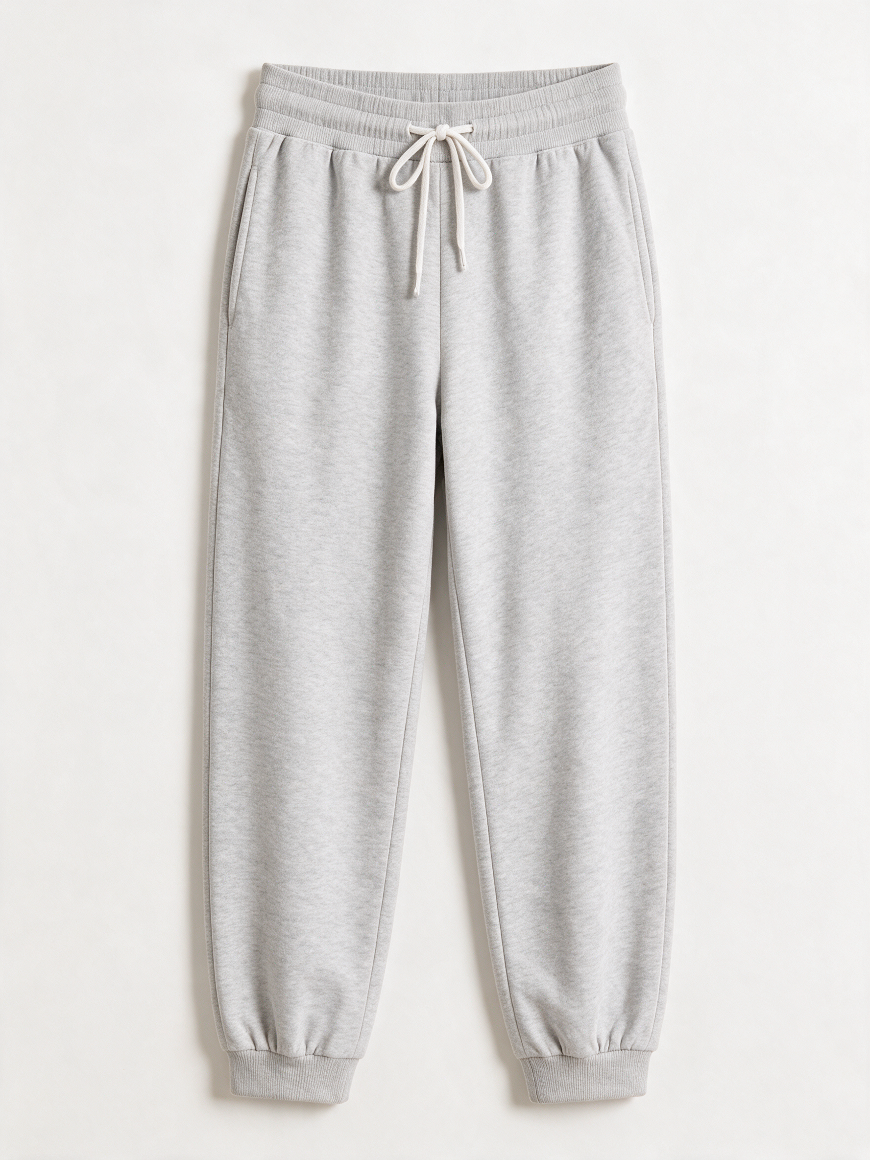 White joggers