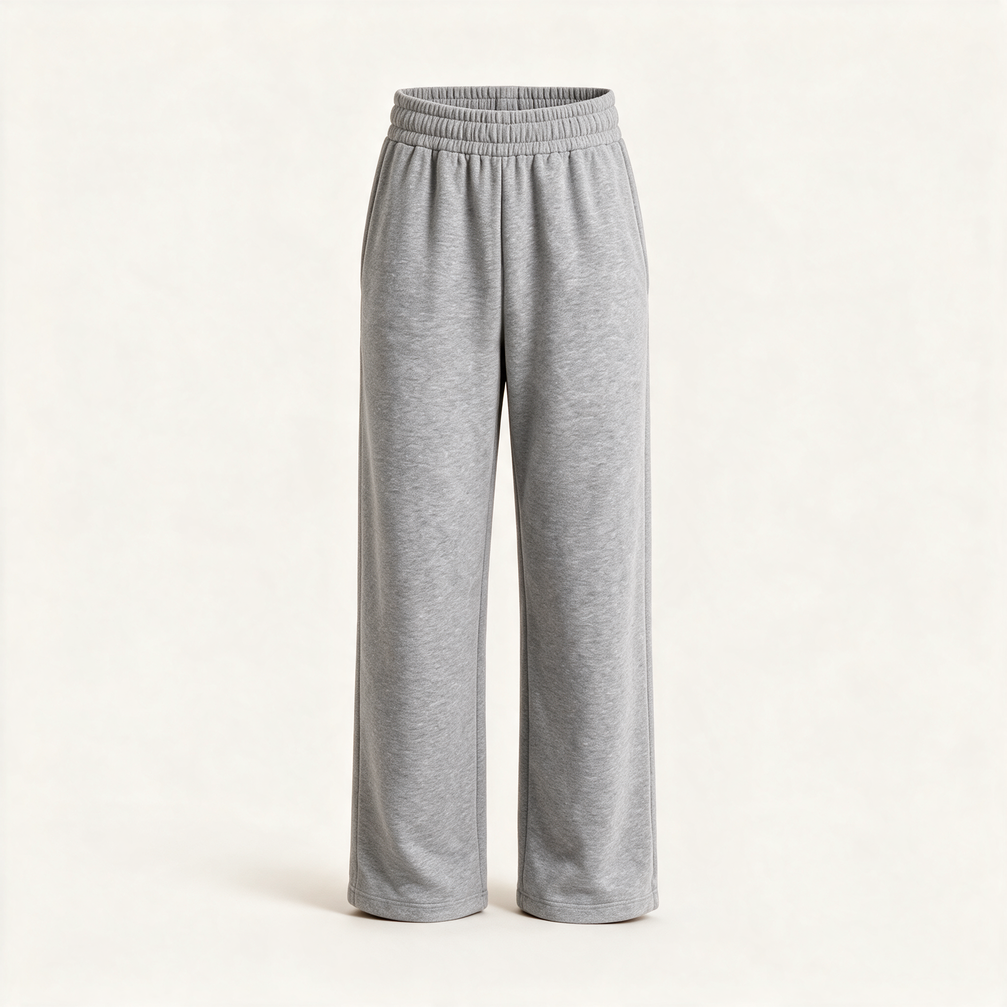 Gray sweatpants